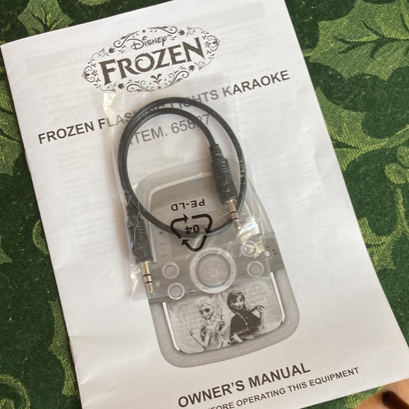 Disney Portable Audio & Video Disney Frozen Flashing Lights Karaoke
